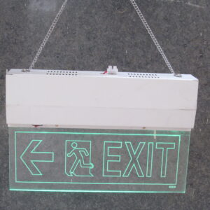 LED Exit Sign Board